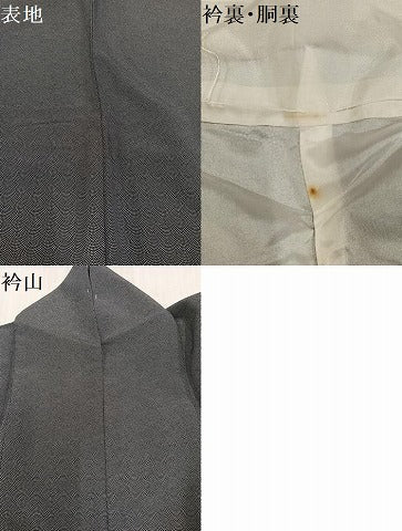 平和屋着物●江戸小紋　鮫小紋柄　正絹　逸品　AABK8162ph