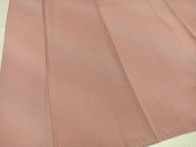 平和屋着物●写真家・秋山庄太郎　小紋　唐草地紋　暈し染め　正絹　逸品　AABK8170ph