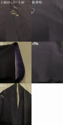 平和屋着物●上質な小紋　兎笹文　正絹　逸品　AABK8182ph