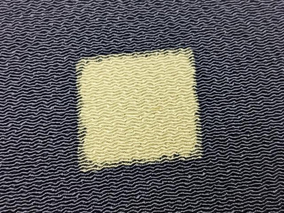 平和屋着物●訪問着　和坐　家紋　鬼しぼ縮緬　正絹　逸品　AABK8202ph