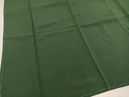 平和屋着物●上質な色無地　老竹色　正絹　逸品　未使用　AABK8217ph