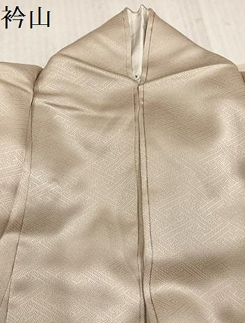 平和屋着物●訪問着　手描き　シロサギ　白鷺　暈し染め　正絹　逸品　AABK8229ph