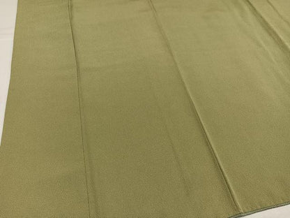 平和屋着物●伝統工芸師　服部光擴　江戸小紋　極小鮫小紋柄　草木染　正絹　逸品　AABK8244ph