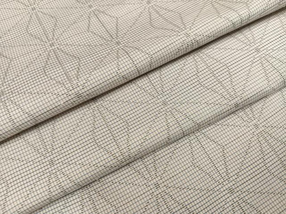 平和屋着物●本場大島紬　麻の葉文様　正絹　逸品　AABK8260ph
