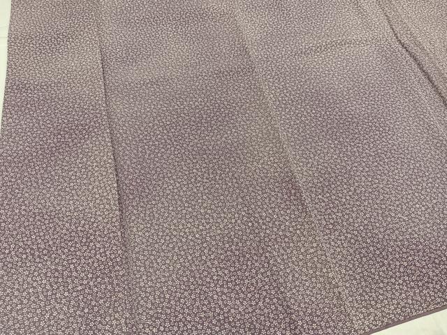 平和屋着物●江戸小紋　小花文　正絹　逸品　AABK8272ph