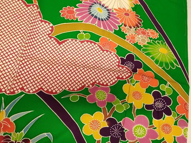 平和屋本店●お引きずり・お引き摺り・引き振袖 和装 結婚式 舞妓 芸妓 芸者 衣装 駒刺繍 草花雲取り文 金彩 逸品 AABK8296fw