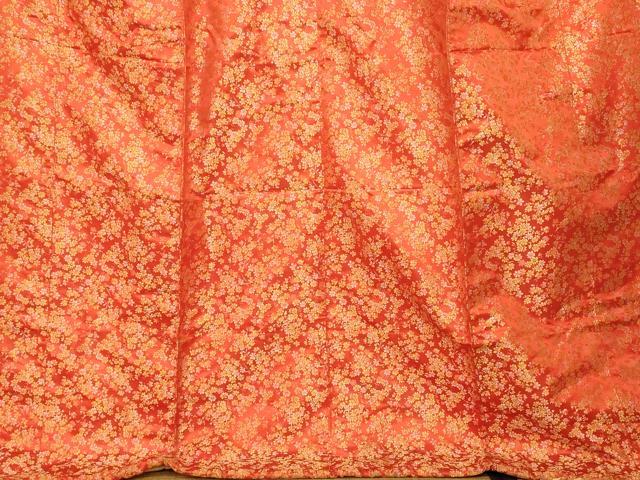 平和屋本店●掛下　打掛　和装　婚礼　花嫁　結婚式　神社挙式　総刺繍　枝花文　逸品　AABK8348fw