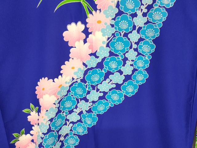 平和屋本店●お引きずり・お引き摺り・引き振袖　和装　結婚式　舞妓　芸妓　芸者　衣装　駒刺繍　草花文　AABK8357fw
