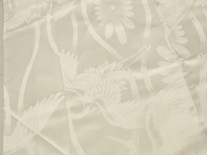 平和屋本店●掛下・長襦袢・袋帯・綿帽子セット　打掛　和装　婚礼　花嫁　結婚式　神社挙式　立涌飛鶴地紋　AABK8417fw