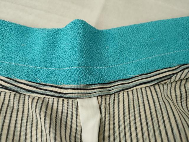 平和屋着物●訪問着　刺繍　流水文　背抜き仕立て　正絹　逸品　AABK8504ck