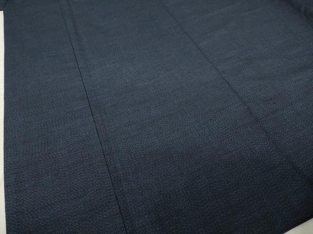 平和屋着物●男性　紬　アンサンブル・長襦袢(袷)セット　霞文　正絹　逸品　AABK8533ck