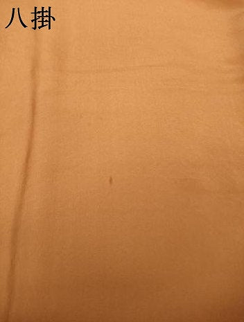 平和屋着物●上質な色無地　青海波地紋　赤朽葉色　正絹　逸品　AABK8550ck