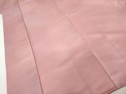 平和屋着物●染色作家　斉藤三才　小紋　霞文　暈し染め　正絹　逸品　AABK8564cs