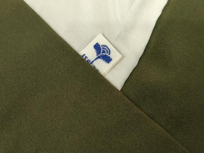 平和屋着物●訪問着　枝葉文　伊勢丹扱い　正絹　逸品　AABK8581cs