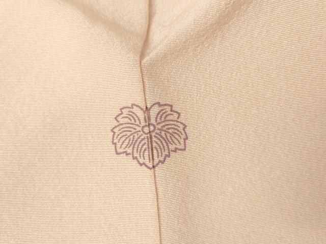 平和屋着物●訪問着　更紗花丸文　暈し染め　金彩　正絹　逸品　AABK8587cs