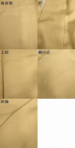 平和屋着物●訪問着　総刺繍　花丸文　正絹　逸品　AABK8637cs
