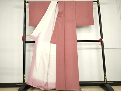 平和屋着物●江戸小紋　家内安全　正絹　逸品　AABK8654cs