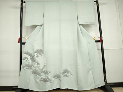 平和屋着物●豪華色留袖　枝松文　やまと誂製　正絹　逸品　AABK8669cs