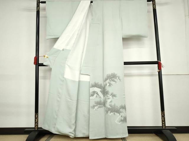 平和屋着物●豪華色留袖　枝松文　やまと誂製　正絹　逸品　AABK8669cs