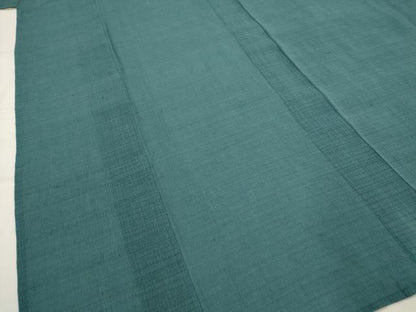 平和屋着物＊夏物　色無地　絽紬　御召茶色　高島屋扱い　正絹　逸品　AABK8721st
