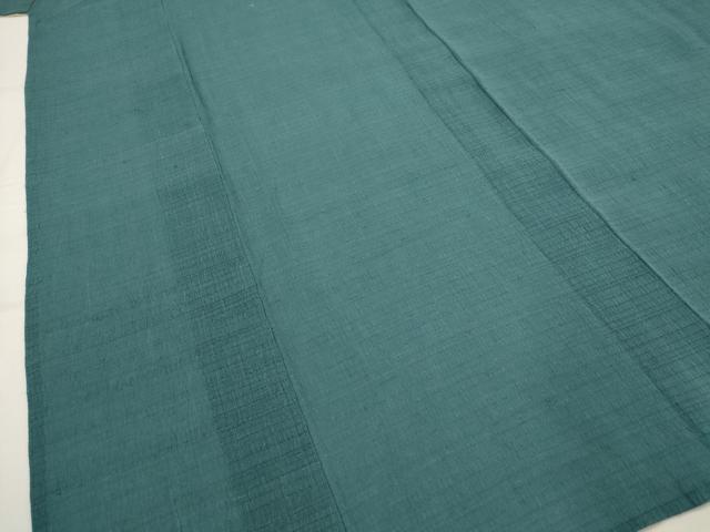 平和屋着物＊夏物　色無地　絽紬　御召茶色　高島屋扱い　正絹　逸品　AABK8721st
