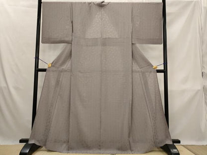 平和屋着物＊夏物　米沢　白根沢　涼風　綟子織　もじり織　燕　正絹　逸品　AABK8723st