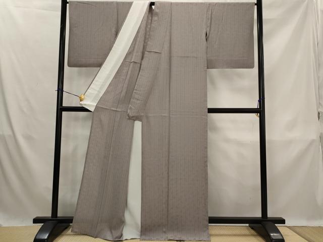 平和屋着物＊夏物　米沢　白根沢　涼風　綟子織　もじり織　燕　正絹　逸品　AABK8723st
