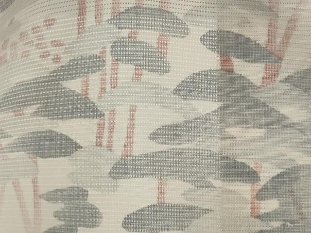 平和屋着物＊夏物　小紋　絽　松尽くし　正絹　逸品　AABK8725st