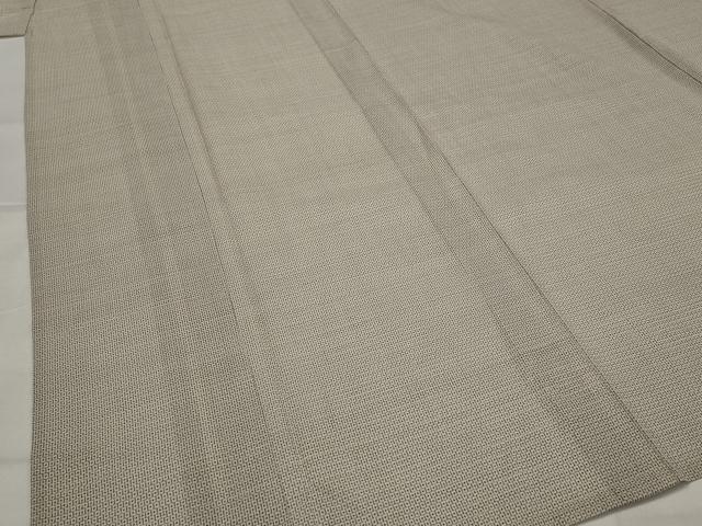 平和屋着物＊夏物　本場大島紬　夏大島　白大島　100亀甲　総詰め　正絹　逸品　AABK8728st