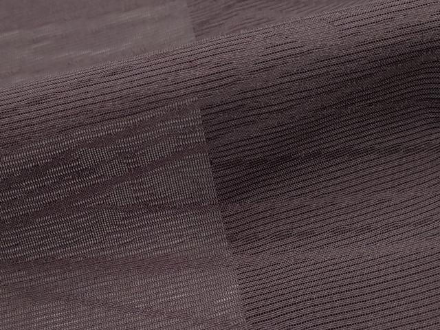 平和屋着物＊夏物　色無地　絽　花紋紗　似せ紫色　正絹　逸品　AABK8734st