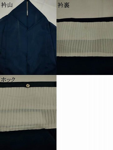 平和屋着物＊夏物　色無地　絽　褐返色　洗える着物　AABK8735st