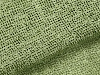 平和屋着物＊夏物　色無地　幾何学紋紗　柳茶色　正絹　逸品　AABK8741st