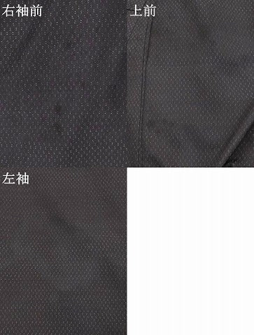 平和屋着物＊夏物　男性　夏大島　霞文　正絹　逸品　AABK8746st