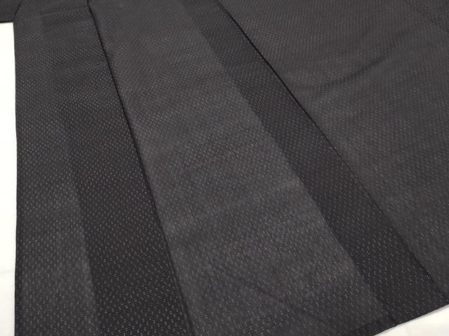 平和屋着物＊夏物　男性　夏大島　霞文　正絹　逸品　AABK8746st