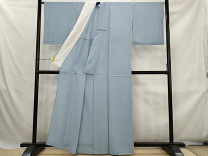 平和屋着物＊夏物　色無地　絽　薄花色　正絹　逸品　AABK8750st