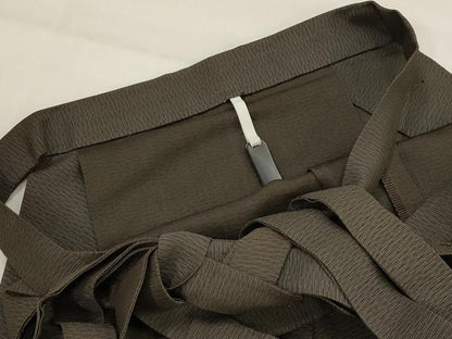 平和屋着物＊夏物　男性　行灯袴　紗　霞文　正絹　逸品　AABK8752st