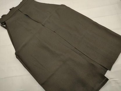 平和屋着物＊夏物　男性　行灯袴　紗　霞文　正絹　逸品　AABK8752st