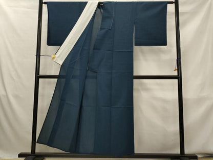 平和屋着物＊夏物　色無地　紗　褐返色　正絹　逸品　AABK8781st