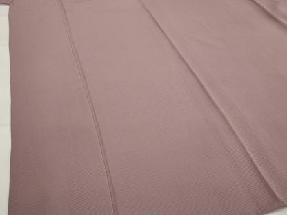 平和屋着物＊夏物　色無地　絽　梅鼠色　正絹　逸品　AABK8795st