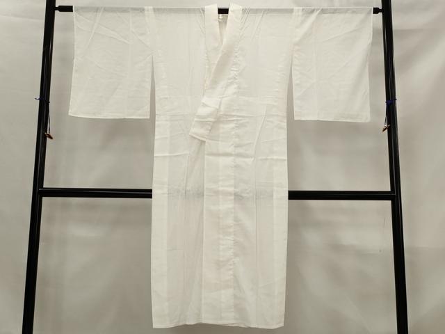 平和屋着物＊夏物　長襦袢　絽　白色　洗える着物　AABK8803st