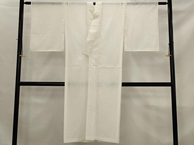 平和屋着物＊夏物　長襦袢　草花文紗　生成り色　洗える着物　AABK8811st