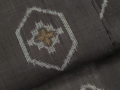 平和屋着物＊夏物　上布　亀甲文　麻　逸品　AABK8836st