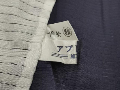 平和屋着物＊夏物　訪問着　絽　カラー　暈し染め　金銀彩　ロング丈　正絹　逸品　AABK8851st