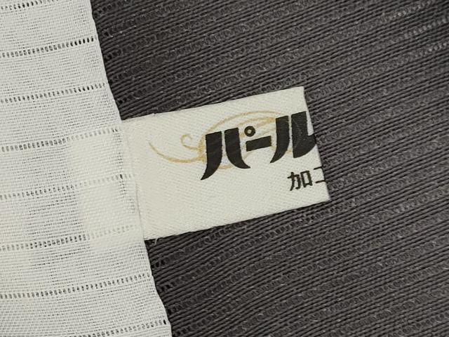 平和屋着物＊夏物　江戸小紋　絽　鮫小紋柄　正絹　逸品　AABK8856st