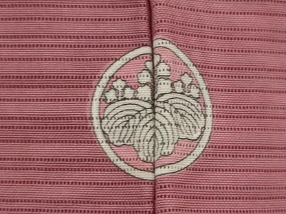 平和屋着物＊夏物　色無地　絽　浅蘇芳色　正絹　逸品　AABK8860st