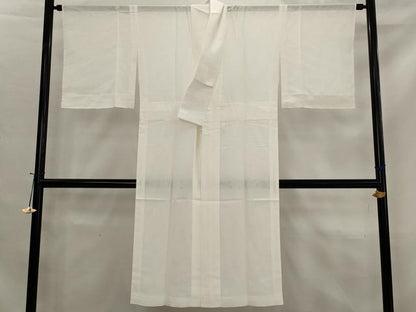 平和屋着物＊夏物　長襦袢　絽　白色　正絹　逸品　AABK8861st