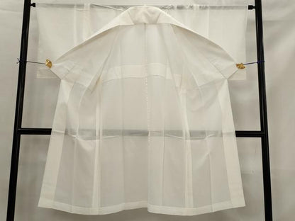 平和屋着物＊夏物　長襦袢　絽　白色　正絹　逸品　AABK8861st