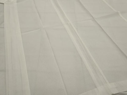 平和屋着物＊夏物　長襦袢　絽　白色　正絹　逸品　AABK8861st