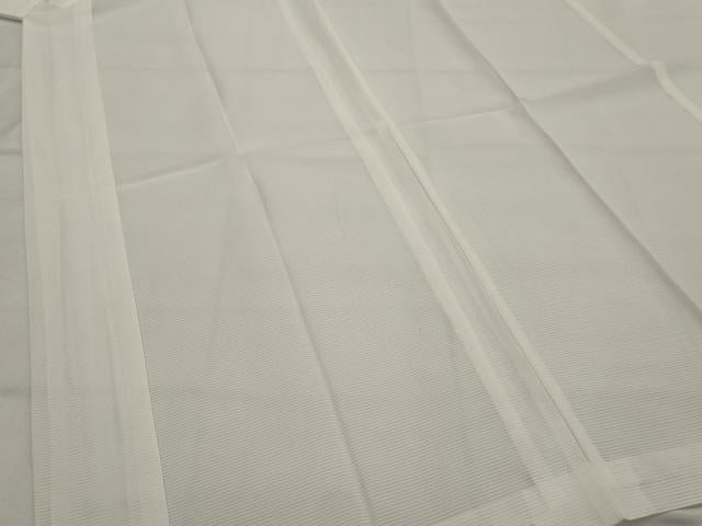 平和屋着物＊夏物　長襦袢　絽　白色　正絹　逸品　AABK8861st