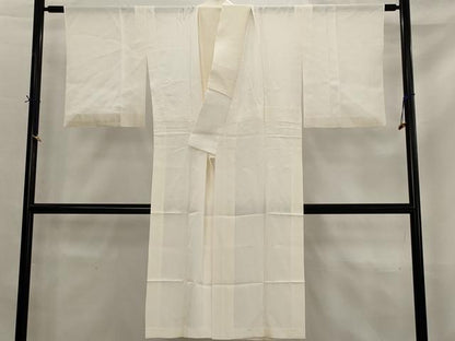 平和屋着物＊夏物　長襦袢　絽　生成り色　正絹　逸品　AABK8862st